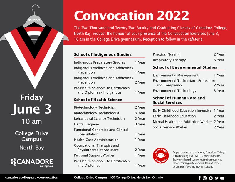June 3 Convocation invite